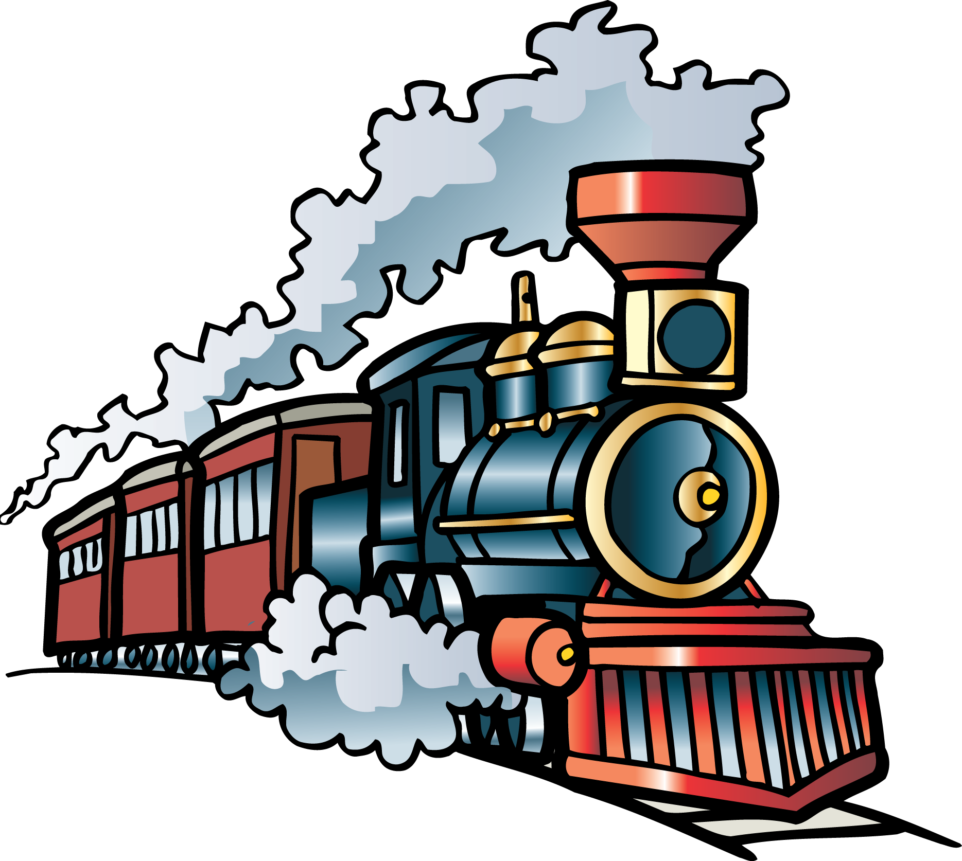 steam train clipart free - photo #15